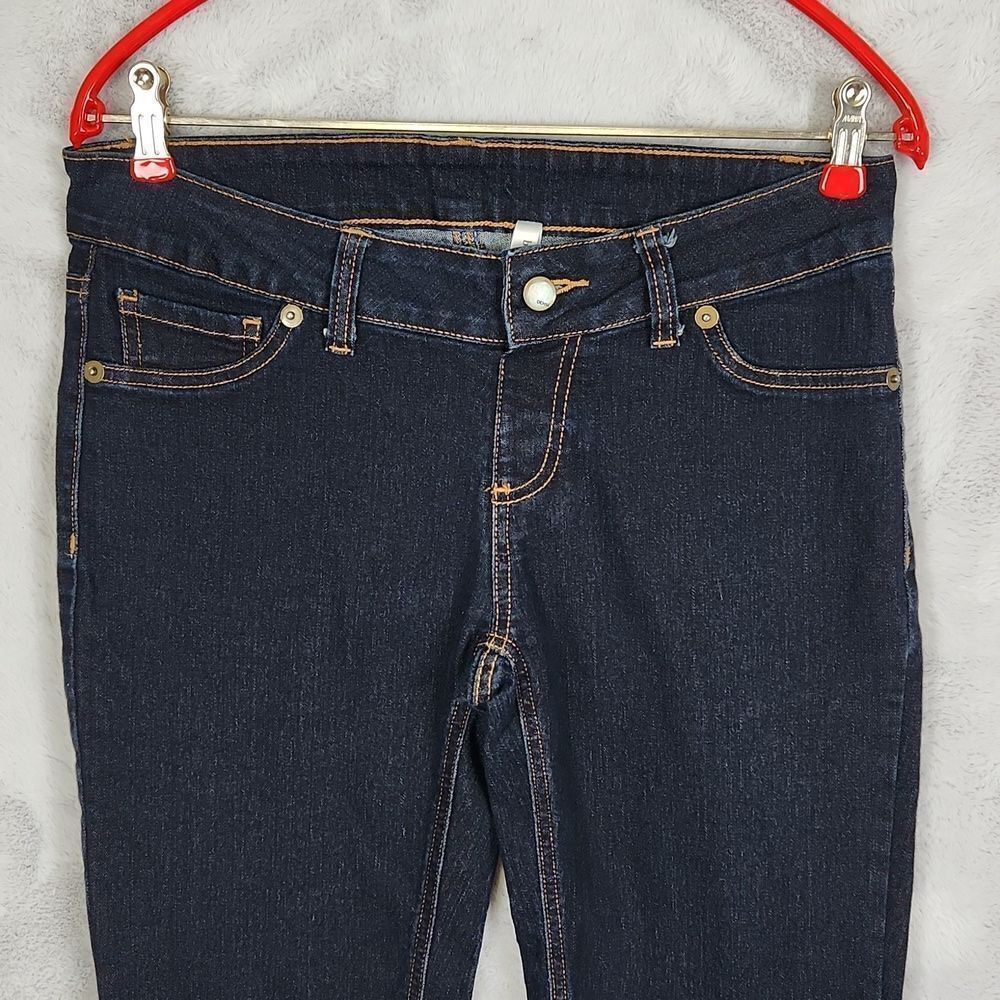 Bobbie Brooks Dark Wash Skinny Jeans Women's Size 6 Stretch Denim Mid Rise - Picture 3 of 10